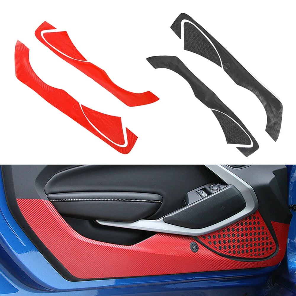 Carbon Fiber Anti Kick Sticker For Chevrolet Camaro 2017+ Anti Scratch 2pcs Portable
Carbon Fiber Anti Kick Sticker For Chevrolet Camaro 2017+ Anti Scratch 2pcs Portable