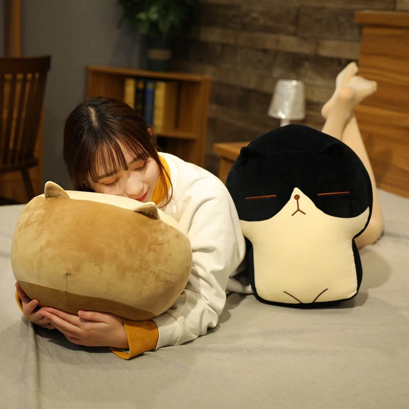 1 pc 30-40cm Plush Cat Toys Cute Creative Toast Cat Plush Soft Toys Office Lunch Break Nap Sleeping Pillow Cushion Stuffed Gift
1 pc 30-40cm Plush Cat Toys Cute Creative Toast Cat Plush Soft Toys Office Lunch Break Nap Sleeping Pillow Cushion Stuffed Gift