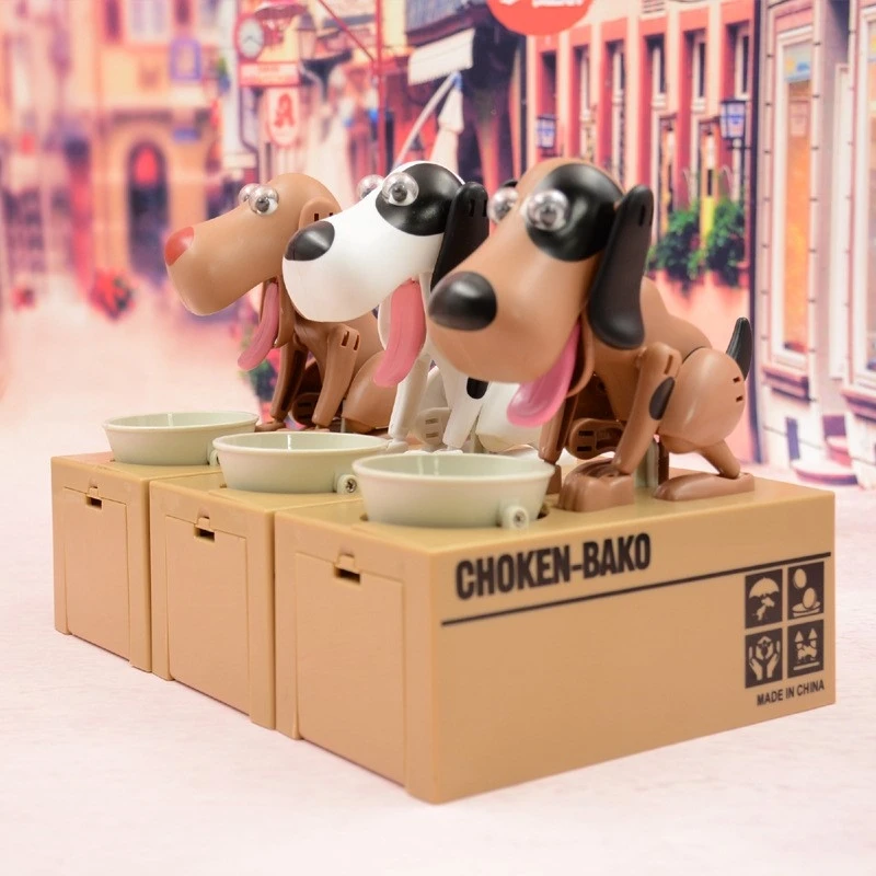Cartoon Robotic Dog Money Saving Box Doggy Bank Automatic Stealing Coin Jar For Kids Fun Toy Birthday Christmas Gift 48 PCS
Cartoon Robotic Dog Money Saving Box Doggy Bank Automatic Stealing Coin Jar For Kids Fun Toy Birthday Christmas Gift 48 PCS