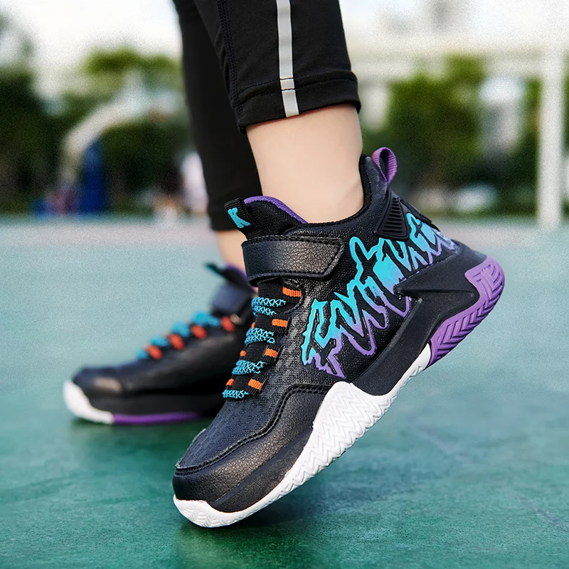 Jane New Kids Basketball Sneakers Children Sports Shoes Breathable Mesh Casual Walking Outdoor Lightweight Girls boys Shoes
Jane New Kids Basketball Sneakers Children Sports Shoes Breathable Mesh Casual Walking Outdoor Lightweight Girls boys Shoes