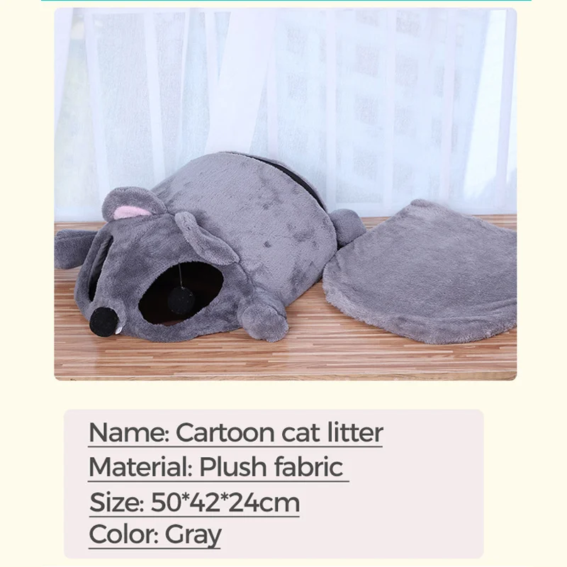 Cat Dog Funny Mouse Bed Cat Hide With Mattress For Pet Play With Cartoon Gray Mouse Cat Litter Windproof Pet House Cat House
Cat Dog Funny Mouse Bed Cat Hide With Mattress For Pet Play With Cartoon Gray Mouse Cat Litter Windproof Pet House Cat House