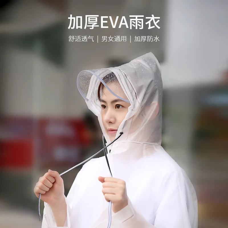 Youpin Thick EVA Raincoat Transparent Protective Raincoat Hiking Cycling Poncho Breathable Durable Rainsuit For Adult Child
Youpin Thick EVA Raincoat Transparent Protective Raincoat Hiking Cycling Poncho Breathable Durable Rainsuit For Adult Child