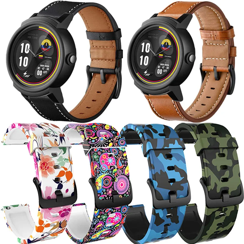 Silicone Band For Ticwatch e 2 Strap Bracelet Smart Watch Band Leather Watchband For Zeblaze GTR GTS Wristband 20mm Universal
Silicone Band For Ticwatch e 2 Strap Bracelet Smart Watch Band Leather Watchband For Zeblaze GTR GTS Wristband 20mm Universal