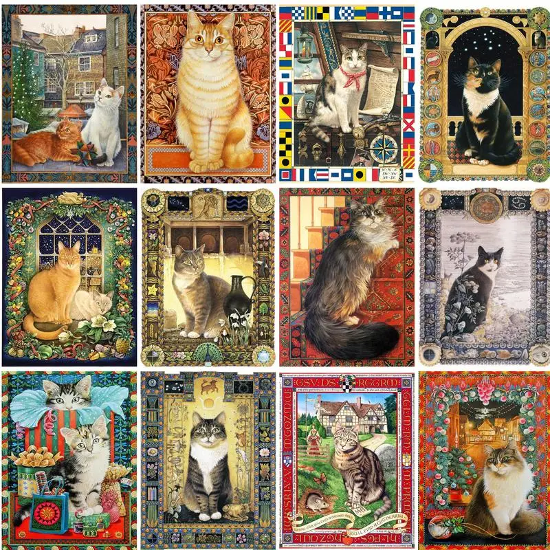 RUOPOTY Paint By Number Animals Drawing On Canvas HandPainted Art Gift DIY Picture By Number Cat Kits Home Decor Unframed
RUOPOTY Paint By Number Animals Drawing On Canvas HandPainted Art Gift DIY Picture By Number Cat Kits Home Decor Unframed
