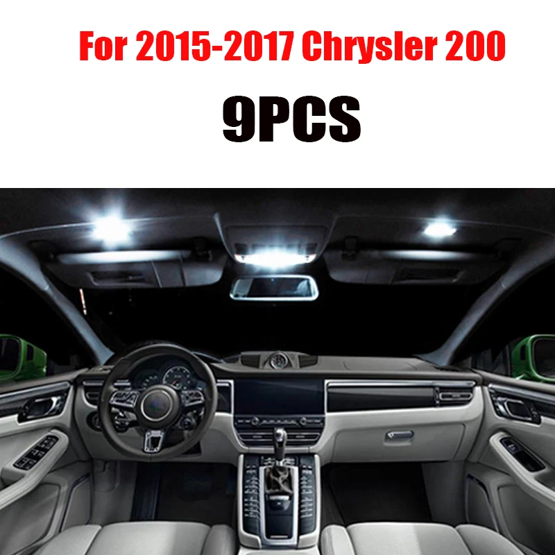 For 2011-2017 Chrysler 200 White car accessories Canbus Error Free LED Interior Light Reading Light Kit Map Dome License Lamp
For 2011-2017 Chrysler 200 White car accessories Canbus Error Free LED Interior Light Reading Light Kit Map Dome License Lamp