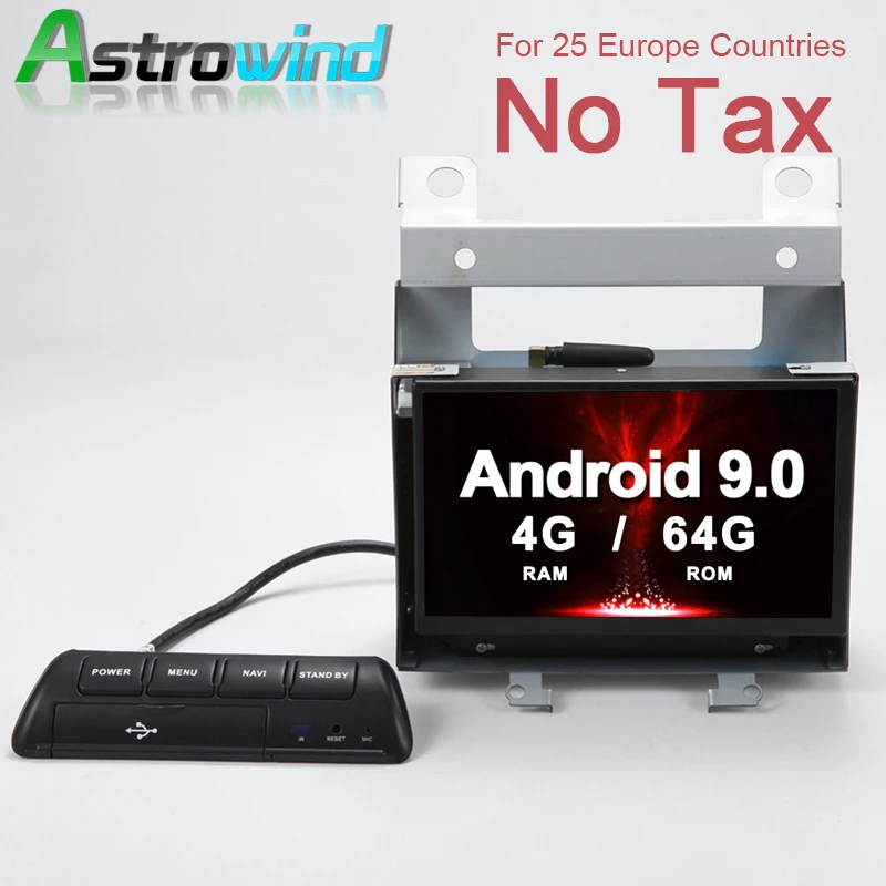 Astrowind 4G RAM Android 9 0 Автомобильная навигационная система GPS Радио Стерео медиа для Land