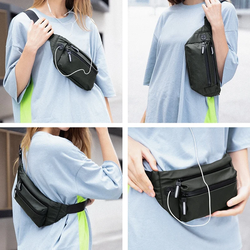 Women's Waterproof Waist Bag Fashion Waist Bag Outdoor Messenger Bag Large Capacity Neutral Waist Bag Hip Bag
Women's Waterproof Waist Bag Fashion Waist Bag Outdoor Messenger Bag Large Capacity Neutral Waist Bag Hip Bag