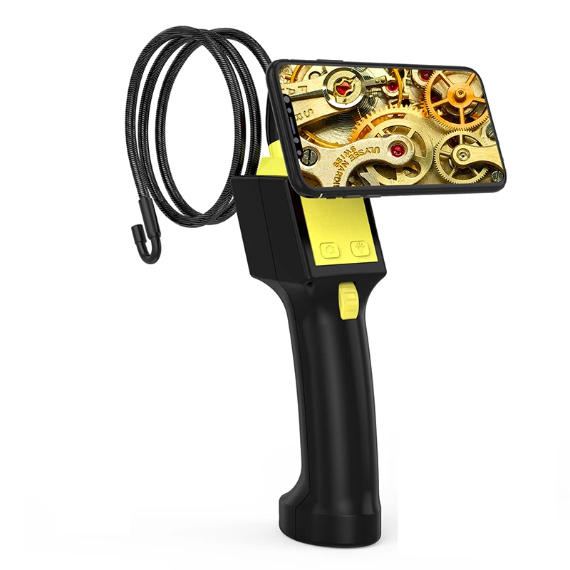 180 Degree Rotation Endoscope Camera 8mm Steering Industrial Borescope Screen for Cylinder Car Engine Pipeline Inspection
180 Degree Rotation Endoscope Camera 8mm Steering Industrial Borescope Screen for Cylinder Car Engine Pipeline Inspection