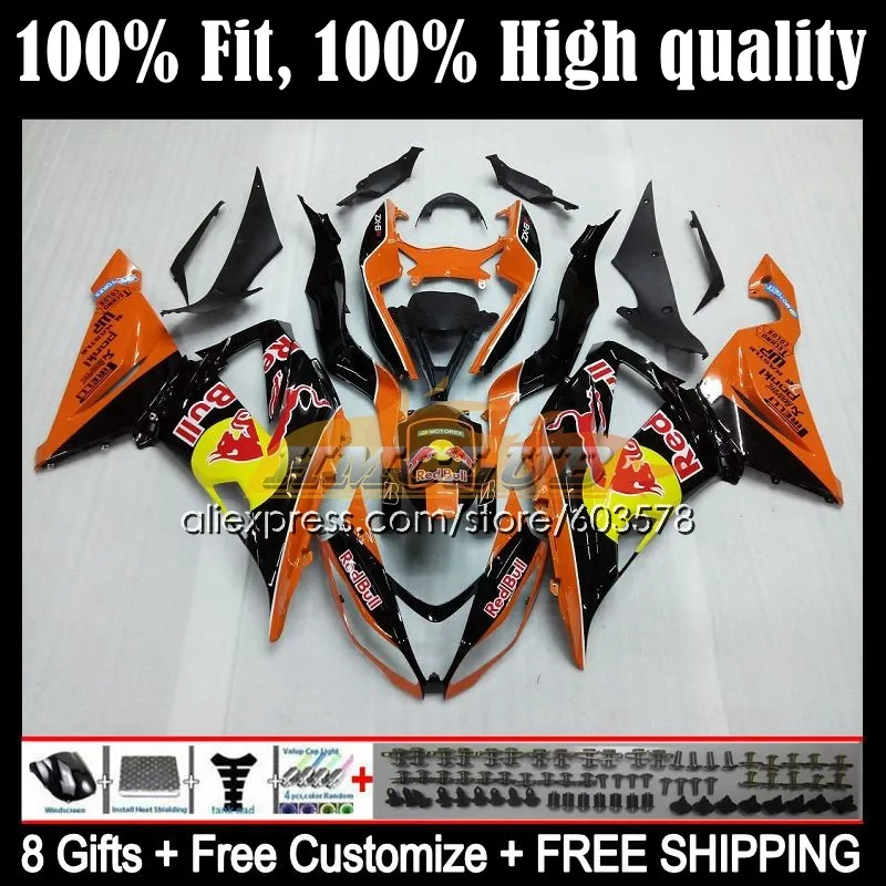 Injection Body For KAWASAKI NINJA ZX636 ZX 6R 636 600CC 114CL.118 ZX6R 09 10 11 12 ZX-6R 2009 2010 2011 2012 Fairing jomo orange
Injection Body For KAWASAKI NINJA ZX636 ZX 6R 636 600CC 114CL.118 ZX6R 09 10 11 12 ZX-6R 2009 2010 2011 2012 Fairing jomo orange