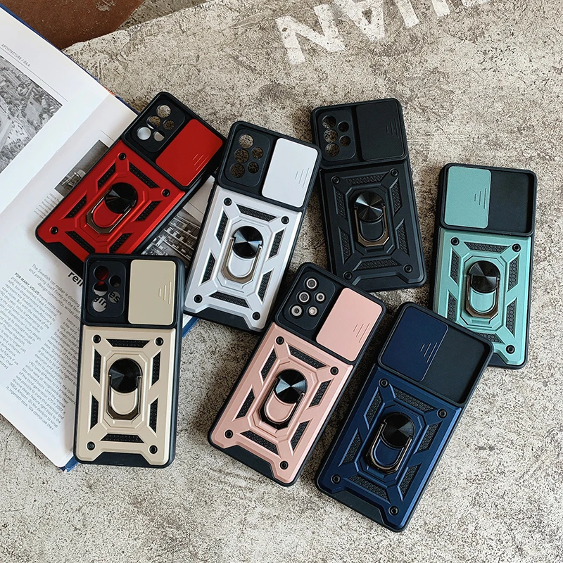 For Samsung A52 A32 A72 Case Shockproof Armor Cover Samsung Galaxy A51 A71 A12 A21S Camera Lens Protection Ring Stand Cover Capa
For Samsung A52 A32 A72 Case Shockproof Armor Cover Samsung Galaxy A51 A71 A12 A21S Camera Lens Protection Ring Stand Cover Capa