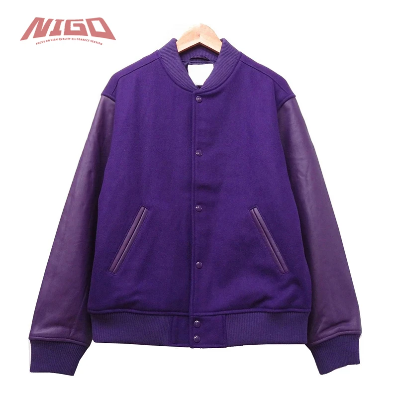 NIGO Sup 18fw натуральная кожа MLV куртка пальто # nigo863
NIGO Sup 18fw натуральная кожа MLV куртка пальто # nigo863