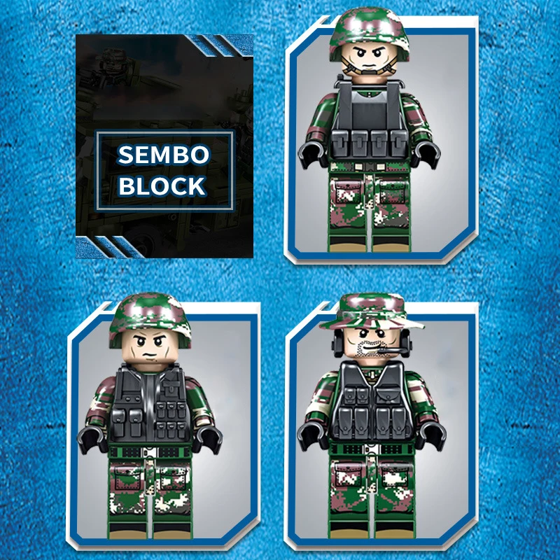 Sembo Block Military WW2 Army Main battle Armored Vehicle Model With Figures Building Block Bricks Educational Toys Gifts
Sembo Block Military WW2 Army Main battle Armored Vehicle Model With Figures Building Block Bricks Educational Toys Gifts