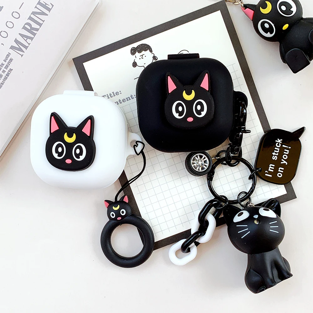 Cute Cat Cartoon Earphone Cover for Samsung Galaxy Buds Live Case Anti-shock Silicone Case for Galaxy Buds Live 2020 Headphone
Cute Cat Cartoon Earphone Cover for Samsung Galaxy Buds Live Case Anti-shock Silicone Case for Galaxy Buds Live 2020 Headphone