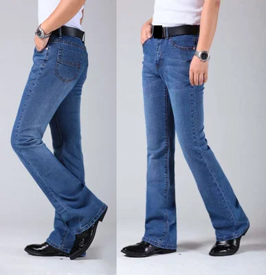 SHZQ Mens Flared Leg Jeans Trousers High Waist Long Flare Jeans for Men Bootcut Blue Jeans Hommes Bell Bottom Jeans Men
SHZQ Mens Flared Leg Jeans Trousers High Waist Long Flare Jeans for Men Bootcut Blue Jeans Hommes Bell Bottom Jeans Men