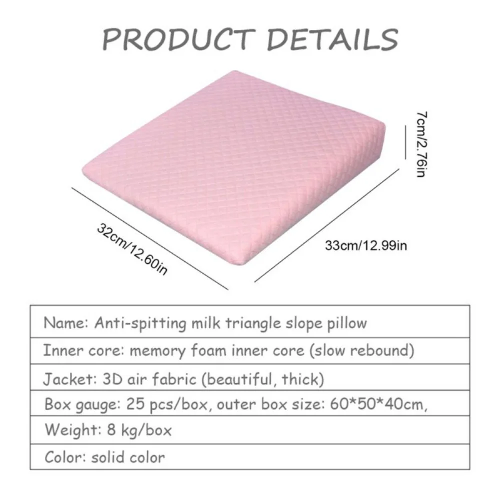 Baby Pillow Newborn Sleep Support Concave Pillow Toddler Pillow Cushion Prevent Flat Head for 0-36 M
Baby Pillow Newborn Sleep Support Concave Pillow Toddler Pillow Cushion Prevent Flat Head for 0-36 M
