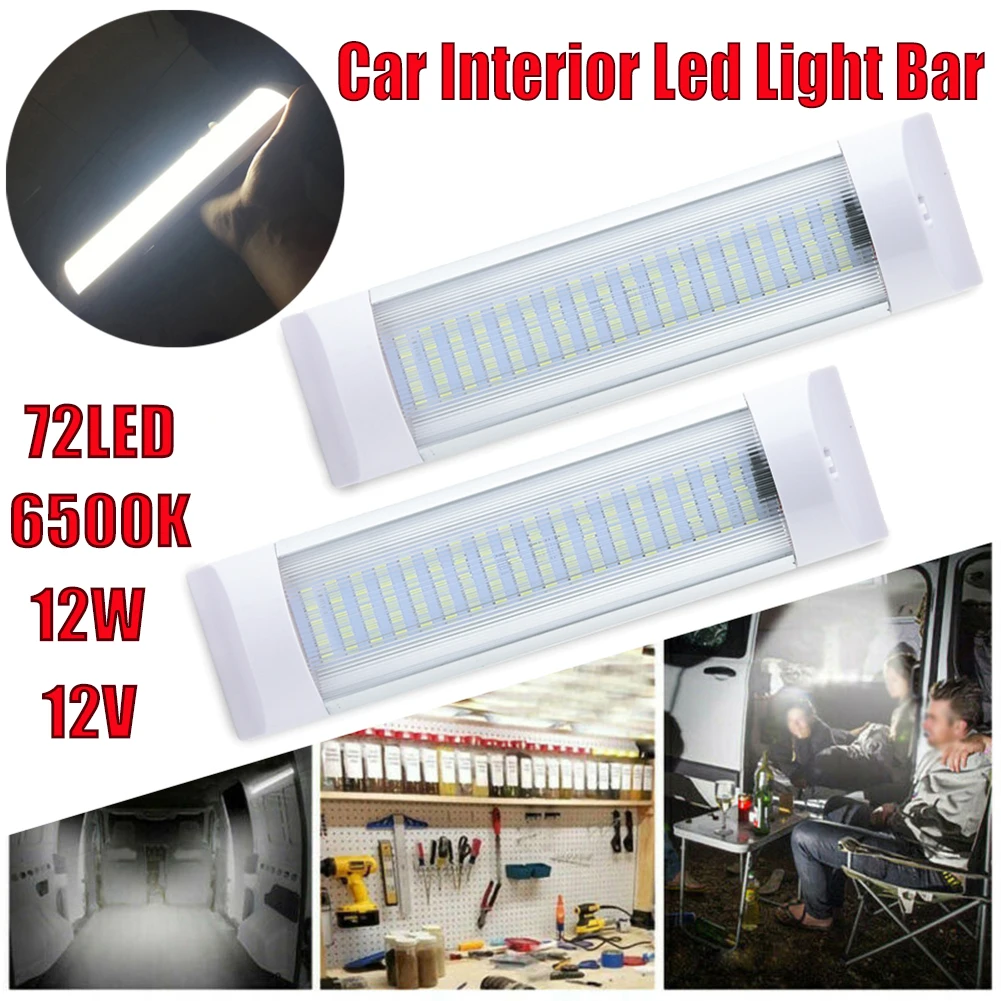 2Pcs 12V LED Interior Light Dome Roof Ceiling Reading for RV Camper Trailer Trunk
2Pcs 12V LED Interior Light Dome Roof Ceiling Reading for RV Camper Trailer Trunk
