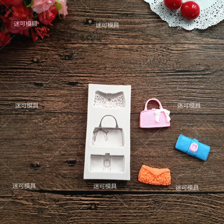 Lady's Bag Shape Fondant Resin Silicone Mold for DIY Pastry Cup Cake Dessert Plaster Lace Decoration Supplies Kitchen Tool Bake
Lady's Bag Shape Fondant Resin Silicone Mold for DIY Pastry Cup Cake Dessert Plaster Lace Decoration Supplies Kitchen Tool Bake