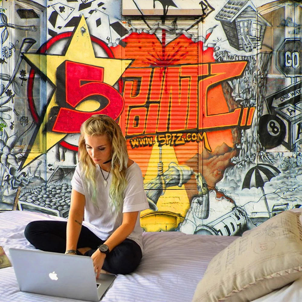 Van Gogh graffiti Tapestry mystery hippie abstract pattern fantasy witchcraft magic wall hanging yoga blanket wall decoration
Van Gogh graffiti Tapestry mystery hippie abstract pattern fantasy witchcraft magic wall hanging yoga blanket wall decoration
