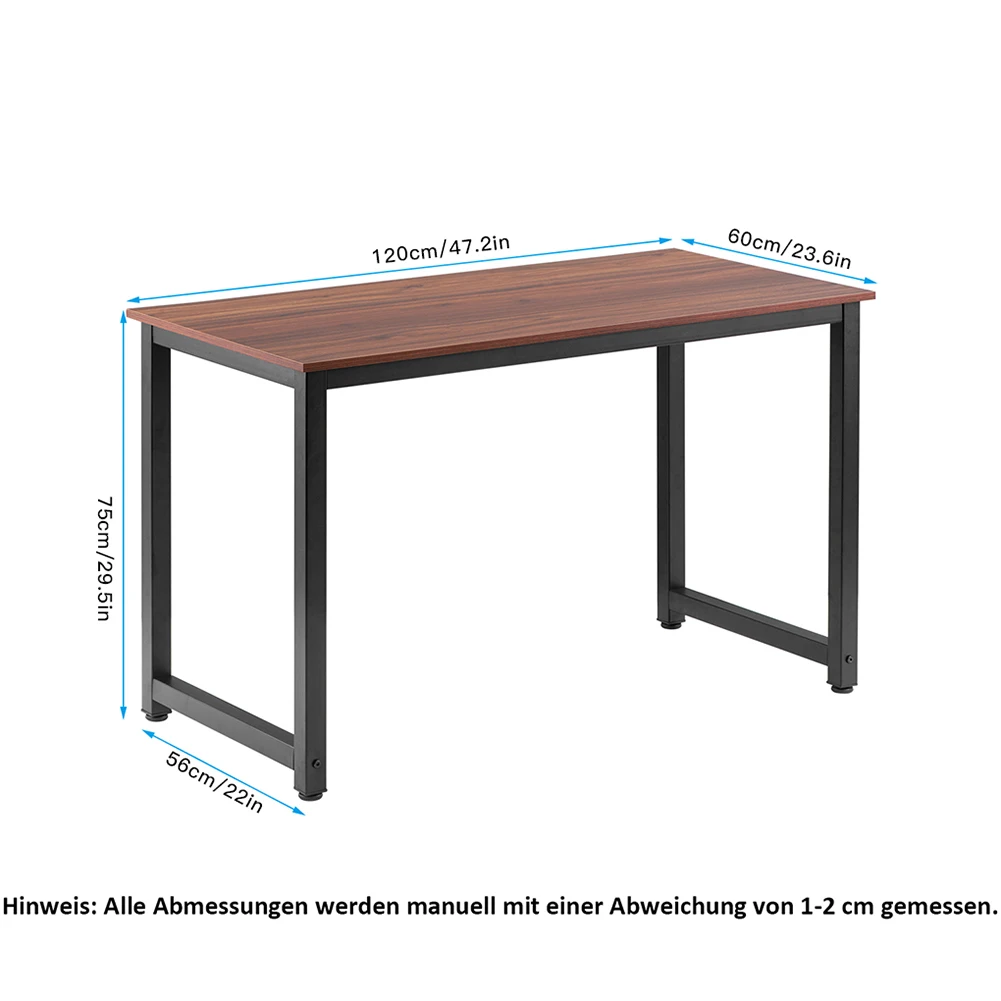 Computer Table Rectangular Office Desk with Adjustable Feet PC Table Worktable for Home Office
Computer Table Rectangular Office Desk with Adjustable Feet PC Table Worktable for Home Office