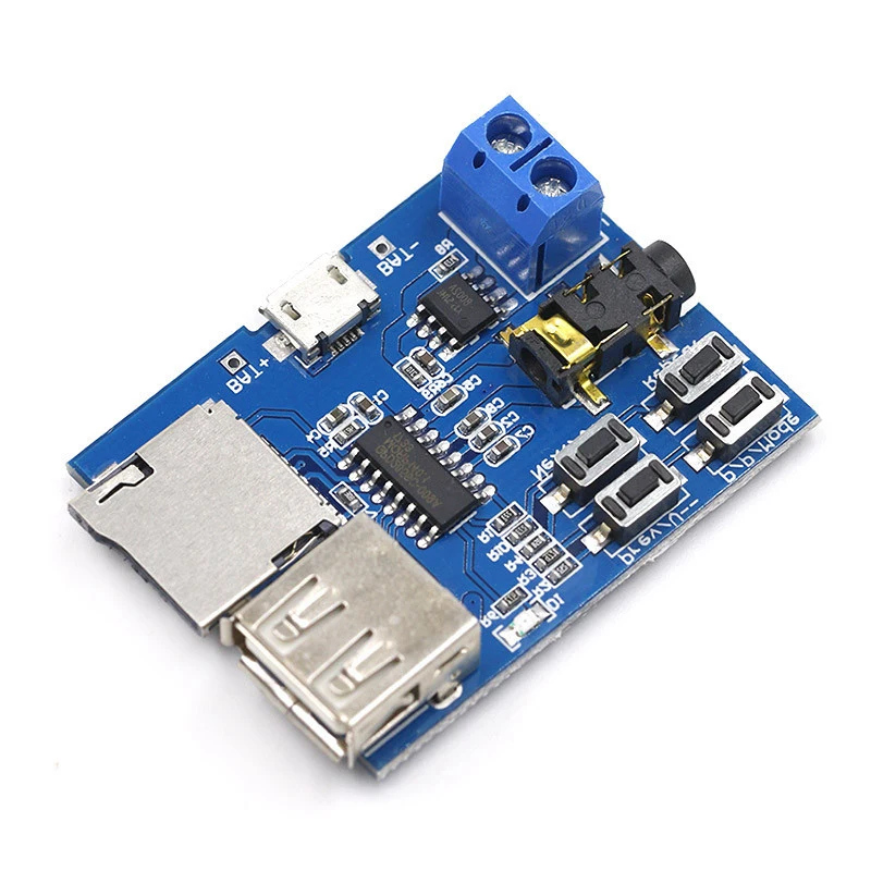 TF Card U Disk MP3 Format Decoder Board Module Amplifier Decoding Audio Player Computer Accessories
TF Card U Disk MP3 Format Decoder Board Module Amplifier Decoding Audio Player Computer Accessories