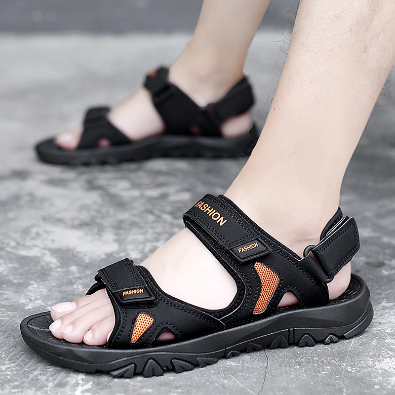 Fashion Men Gladiator Sandals Summer Outdoor Comfortable Mens Sandals Handmade Men Beach Sandals Soft Bottom Men's Sandals 39-48
Fashion Men Gladiator Sandals Summer Outdoor Comfortable Mens Sandals Handmade Men Beach Sandals Soft Bottom Men's Sandals 39-48