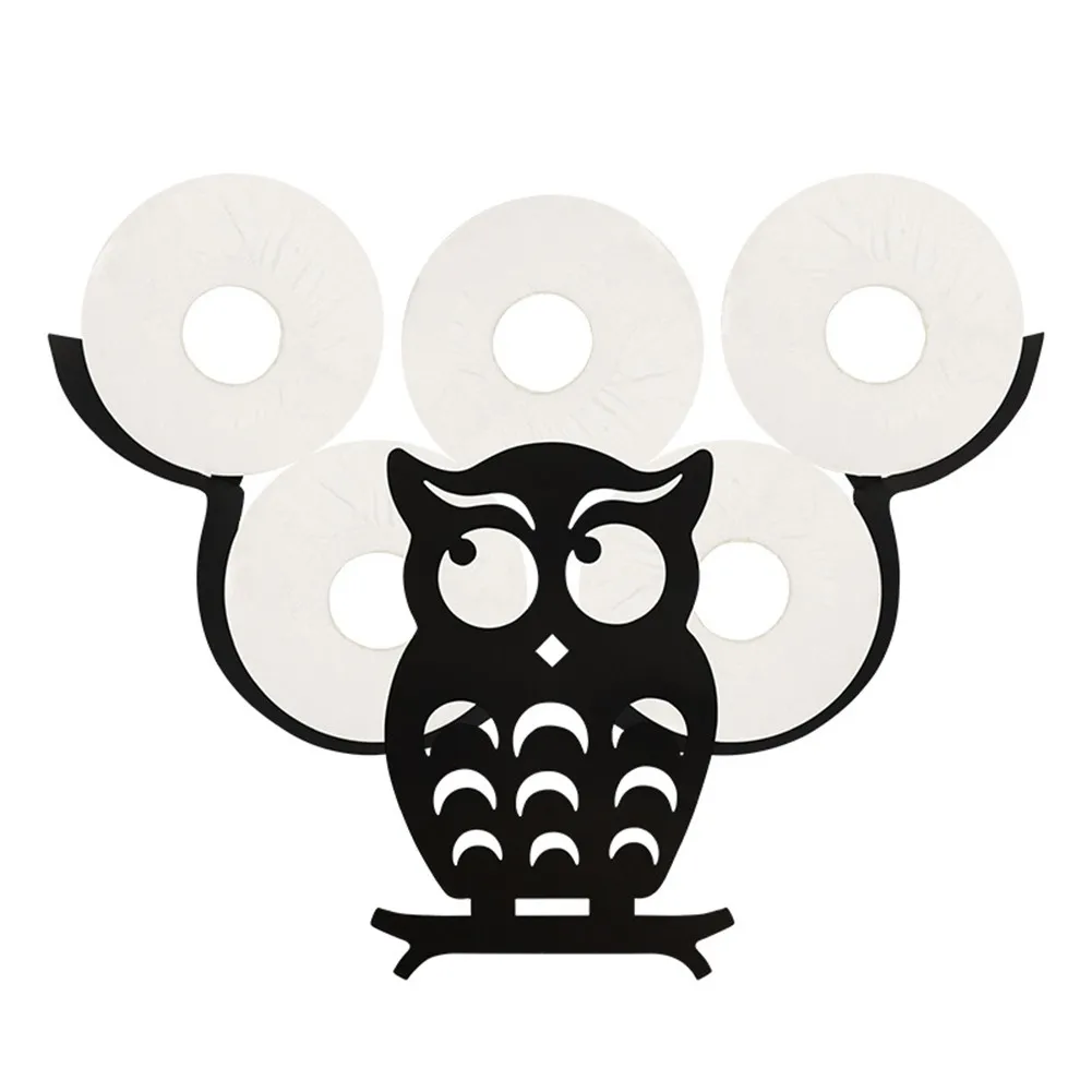 Black Iron Cow/Owl Toilet Roll Holder Storage Gift Free Standing Bathroom Metal Roll Holders Hanger Rack Storage Organizer Racks
Black Iron Cow/Owl Toilet Roll Holder Storage Gift Free Standing Bathroom Metal Roll Holders Hanger Rack Storage Organizer Racks