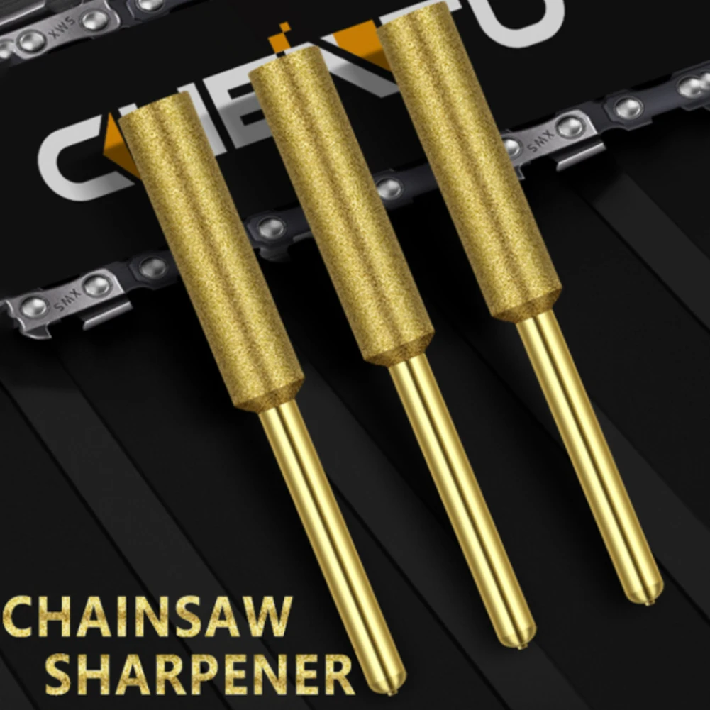12PCS Diamond Chainsaw Sharpener Titanium Coated High Hardness Burr Stone File Grinding Polishing Tool For Electric Chain Saw
12PCS Diamond Chainsaw Sharpener Titanium Coated High Hardness Burr Stone File Grinding Polishing Tool For Electric Chain Saw