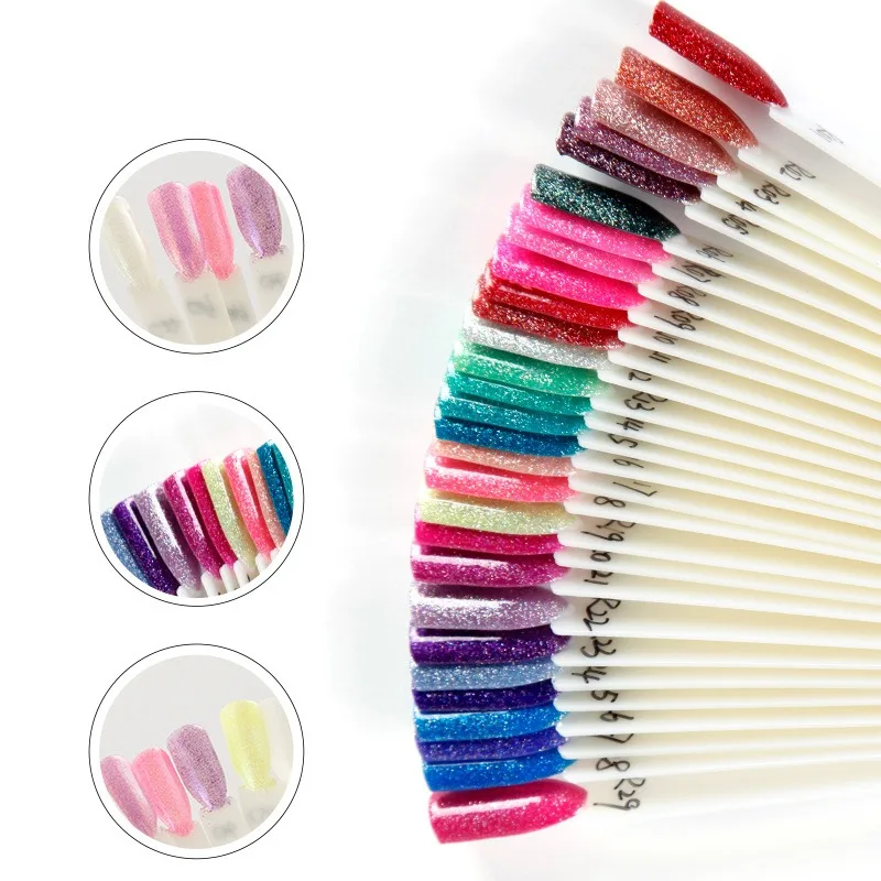 40pcs False Nail Tips fan Finger Full Card Nail Art Display Practice Polish all for Manicure
40pcs False Nail Tips fan Finger Full Card Nail Art Display Practice Polish all for Manicure