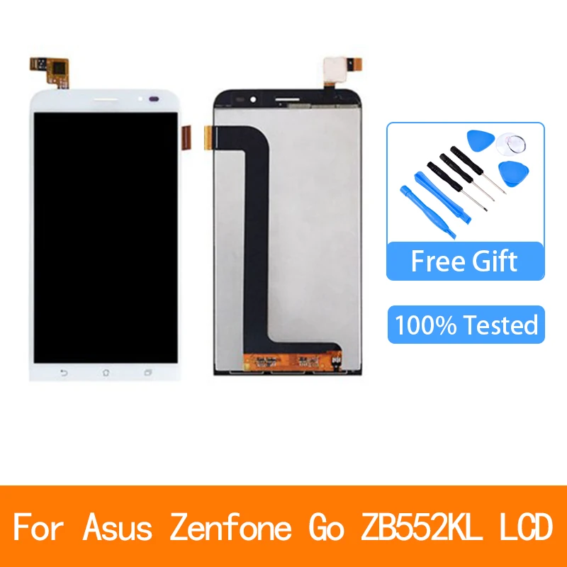 ЖК-дисплей для ASUS Zenfone GO ZB552KL X007D Сенсорный экран Дигитайзер сборки