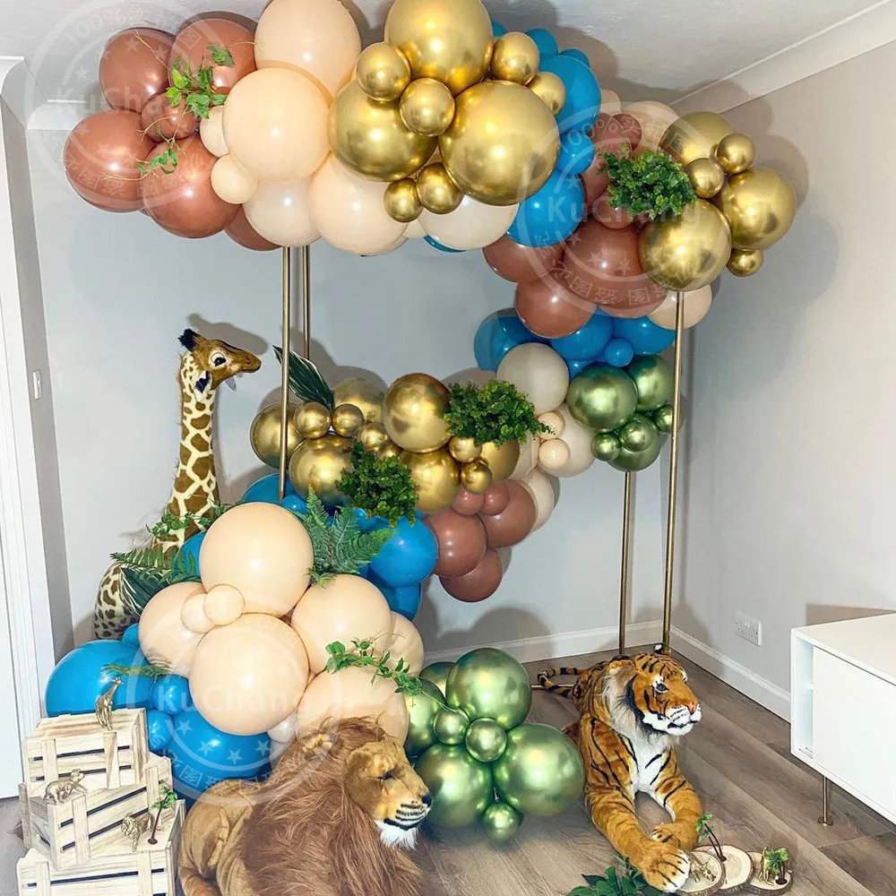 114Pcs Metal Fruit Green Retro Brown Peacock Blue Balloon Garland Arch Kit Wedding Bridal Baby Shower Birthday Party Decoration
114Pcs Metal Fruit Green Retro Brown Peacock Blue Balloon Garland Arch Kit Wedding Bridal Baby Shower Birthday Party Decoration