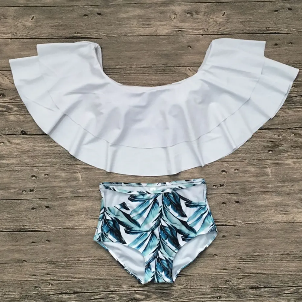Ruffle Vintage Bandeau Bottom Bikini Set Bathing Suits Beachwear High Waist Swimsuit 2021 Sexy Bikinis Women Swimwear C2024
Ruffle Vintage Bandeau Bottom Bikini Set Bathing Suits Beachwear High Waist Swimsuit 2021 Sexy Bikinis Women Swimwear C2024