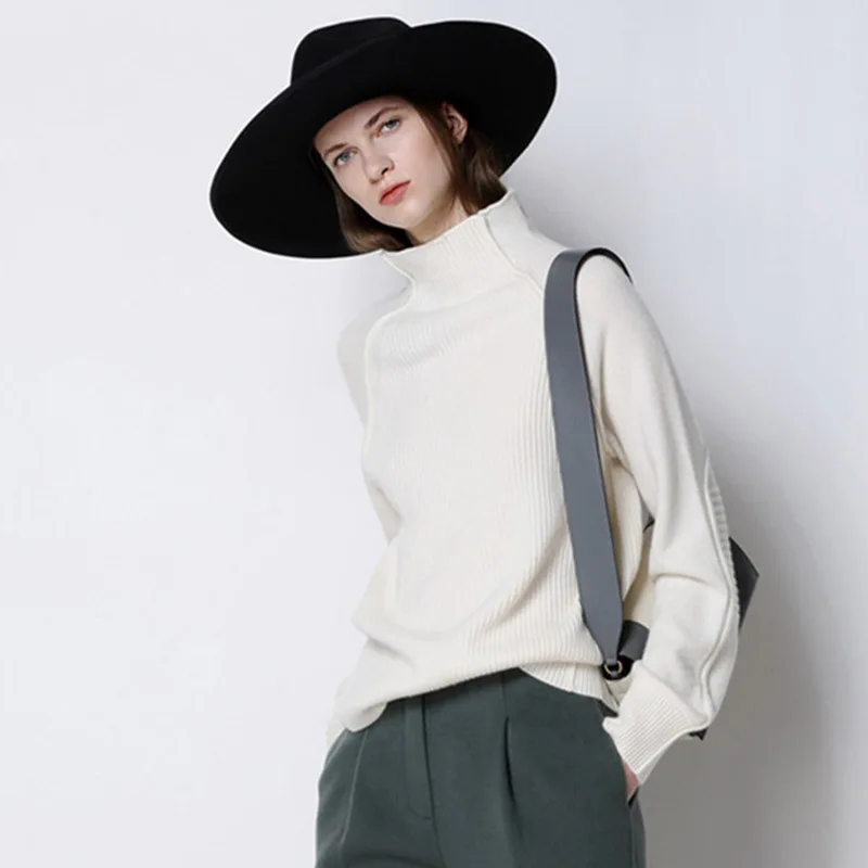 WQJGR Cashmere Knitted Women Sweater and Pullovers Turtleneck Long Sleeve Thicken Sweaters Fashion Women
WQJGR Cashmere Knitted Women Sweater and Pullovers Turtleneck Long Sleeve Thicken Sweaters Fashion Women