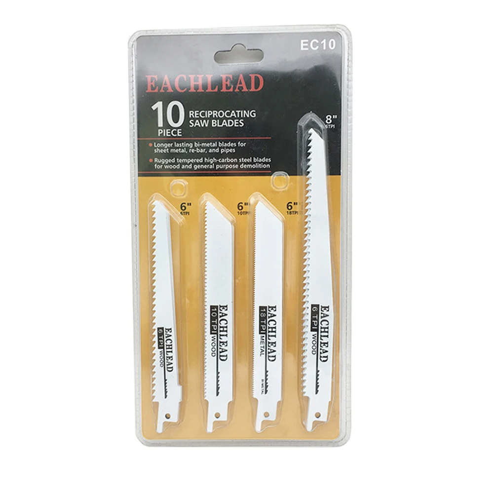 10 Pcs Jig Saw Blade Wood Cutting Bimetal Reciprocating Saw Blade 10 Pcs Jig Saw Blades Use Nails On Wooden Boards
10 Pcs Jig Saw Blade Wood Cutting Bimetal Reciprocating Saw Blade 10 Pcs Jig Saw Blades Use Nails On Wooden Boards