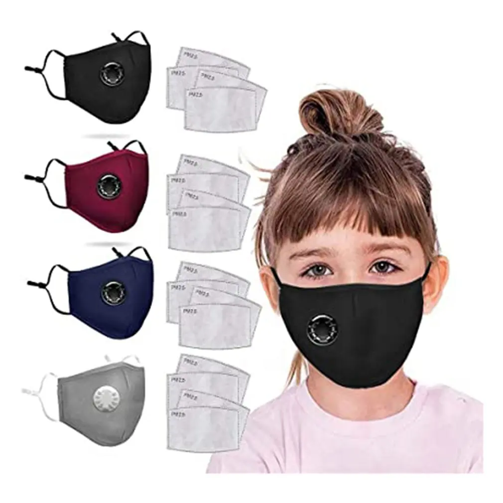 Breathing Valve Four Colors 16 Filter Protective Masks Dustproof Windproof Anti Haze Replaceable Filter Children's Mask 
Breathing Valve Four Colors 16 Filter Protective Masks Dustproof Windproof Anti Haze Replaceable Filter Children's Mask