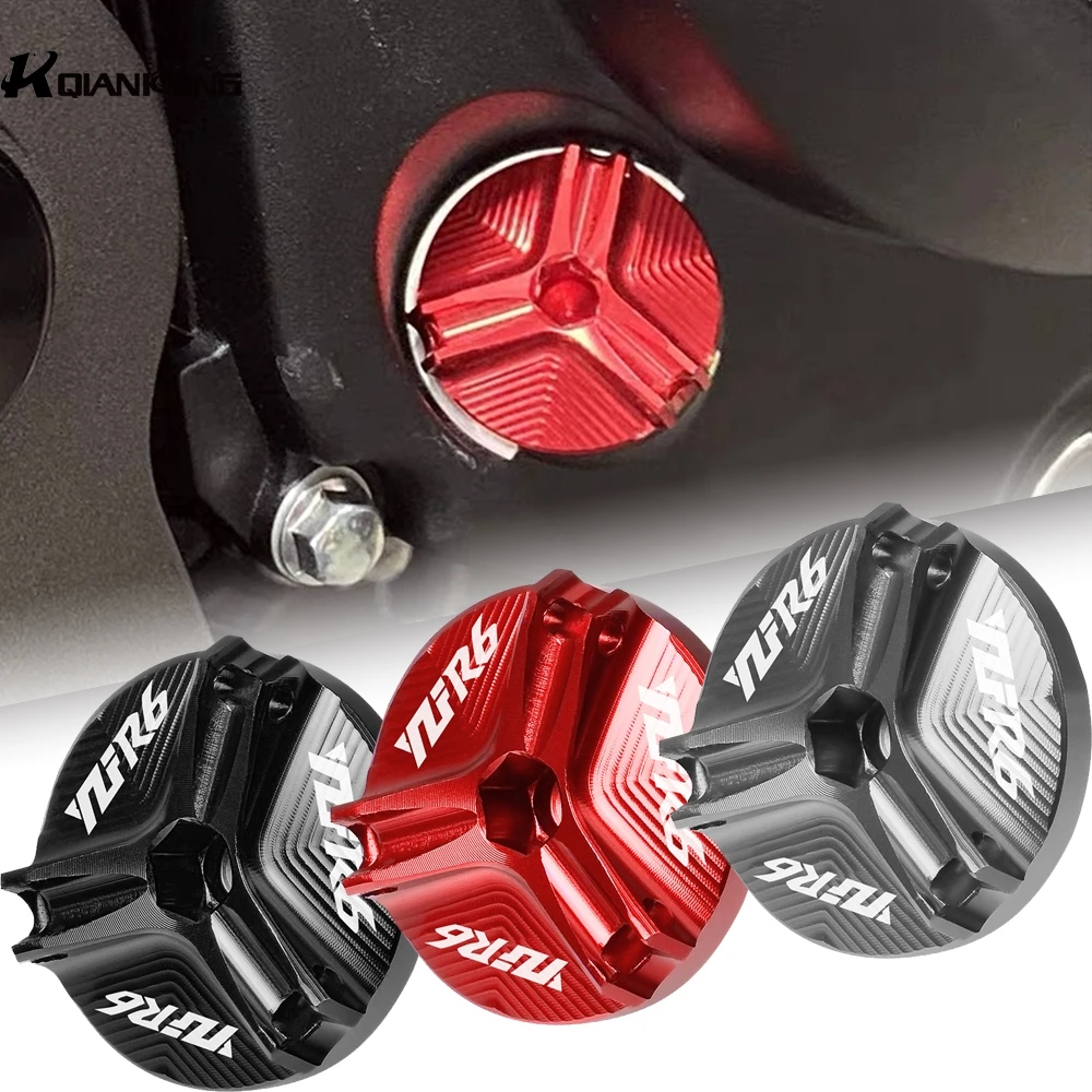 Oil Filler Cap FOR YAMAHA YZFR6 1999-2016 Motorcycle Accessories Engine Oil Drain Plug Sump Nut Filter Cup Cover 2015 2016 2017
Oil Filler Cap FOR YAMAHA YZFR6 1999-2016 Motorcycle Accessories Engine Oil Drain Plug Sump Nut Filter Cup Cover 2015 2016 2017