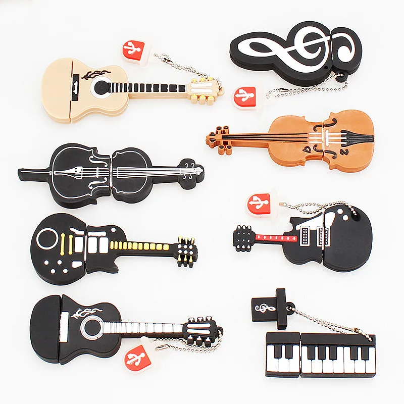 Music Pendrive 128Gb Pen Drive 64Gb Creative Cartoon Guitar Violin Usb Flash Drive Gift Usb 2.0 Usb Memory Stick Free Shipping
Music Pendrive 128Gb Pen Drive 64Gb Creative Cartoon Guitar Violin Usb Flash Drive Gift Usb 2.0 Usb Memory Stick Free Shipping