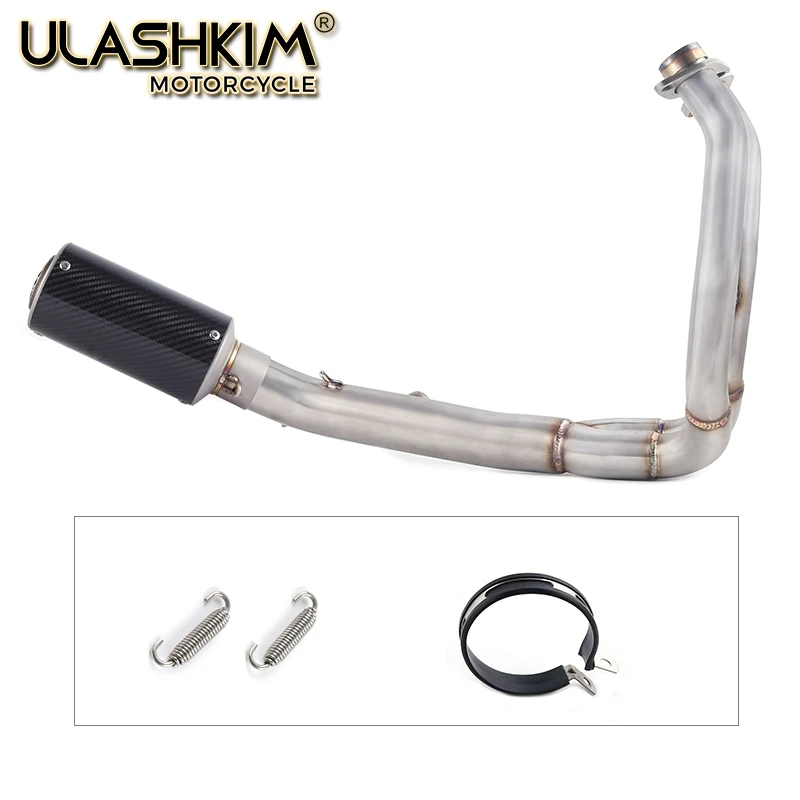 Motorcycle Full Exhaust Muffler Middle Link Pipe Full System Slip On For kawasaki ER6N ER6F NINJA650R Ninja650 Z650 2012-2016
Motorcycle Full Exhaust Muffler Middle Link Pipe Full System Slip On For kawasaki ER6N ER6F NINJA650R Ninja650 Z650 2012-2016