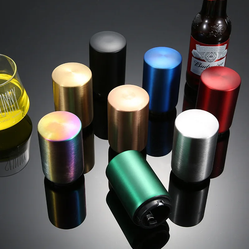 Magnetic Automatic Beer Bottle Opener Stainless Steel Wine Opener Portable Bar tools Kitchen Gadgets Party Gift Push Opener
Magnetic Automatic Beer Bottle Opener Stainless Steel Wine Opener Portable Bar tools Kitchen Gadgets Party Gift Push Opener