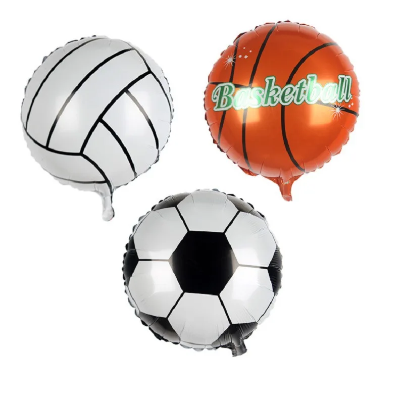50Pcs 18 Inch Football Aluminum Foil Balloon Soccer Metallic Mylar Decoration for Birthday Party Sports Theme
50Pcs 18 Inch Football Aluminum Foil Balloon Soccer Metallic Mylar Decoration for Birthday Party Sports Theme