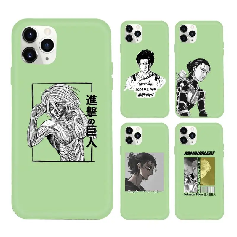 Armin Arlert Attack on Titan Phone Case Candy Color for iPhone 6 7 8 11 12 s mini pro X XS XR MAX Plus
Armin Arlert Attack on Titan Phone Case Candy Color for iPhone 6 7 8 11 12 s mini pro X XS XR MAX Plus