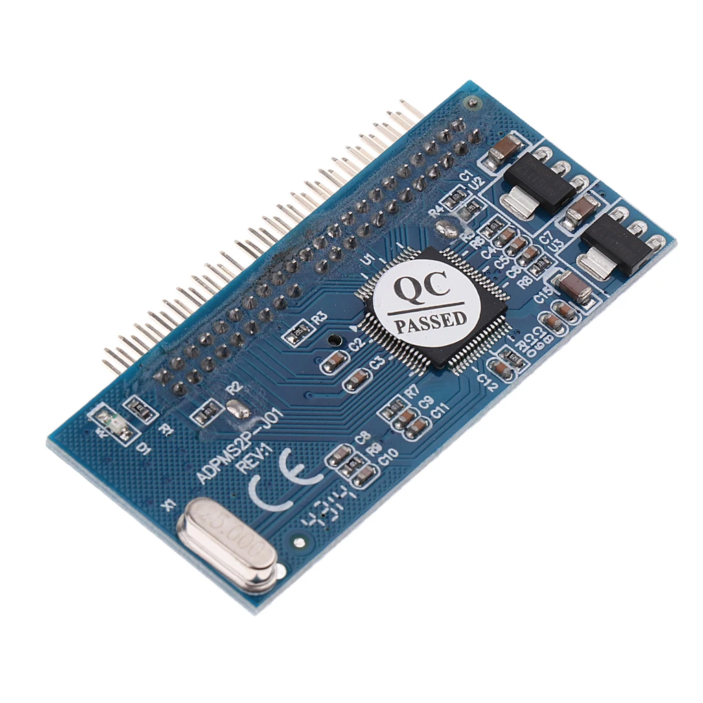 2,5 IDE 44-контактный переходник 1,8 Micro SATA с чипсетом JM20330
2,5 IDE 44-контактный переходник 1,8 Micro SATA с чипсетом JM20330