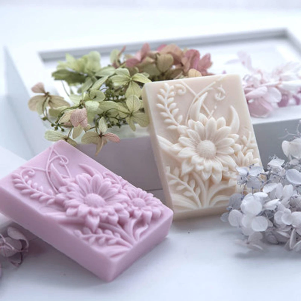 Flower-shaped Silicone Soap Mold Sun Flower Craft Household Fondant Sugar Mould Diy Cake Supplies Chocolate Mold
Flower-shaped Silicone Soap Mold Sun Flower Craft Household Fondant Sugar Mould Diy Cake Supplies Chocolate Mold