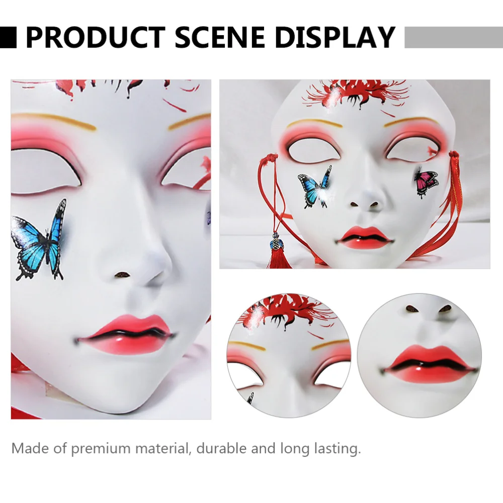 Adult Party Face Mask Cosplay Show Mask Exquisite Chinese Style Beauty Mask
Adult Party Face Mask Cosplay Show Mask Exquisite Chinese Style Beauty Mask