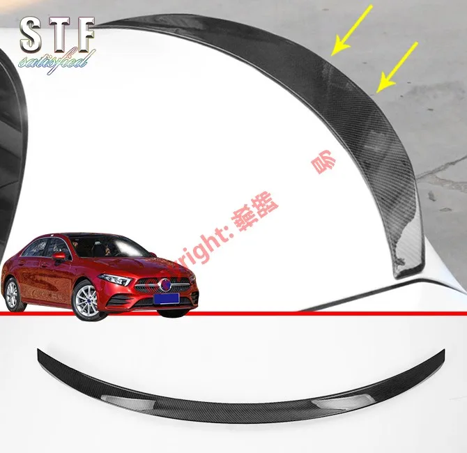 Carbon Fiber Style Rear Spoiler Wing Cover Trim Molding Garnish For Benz A Class W177 2019 2020
Carbon Fiber Style Rear Spoiler Wing Cover Trim Molding Garnish For Benz A Class W177 2019 2020