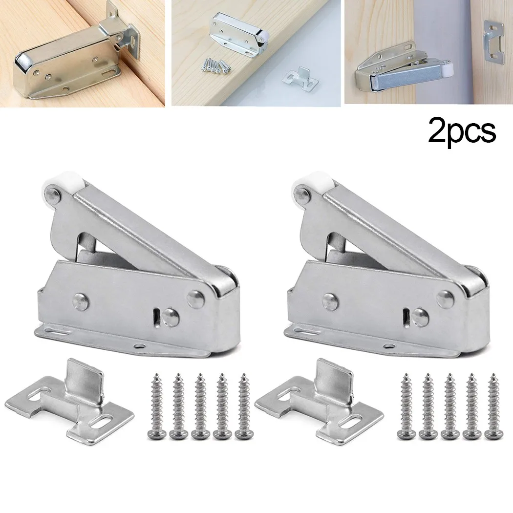 2pcs Loft Touch Door Catches Kitchen Cupboard Wardrobe Cabinet Latch Catch Push To Open Auto Latch Cabinet Hardware
2pcs Loft Touch Door Catches Kitchen Cupboard Wardrobe Cabinet Latch Catch Push To Open Auto Latch Cabinet Hardware