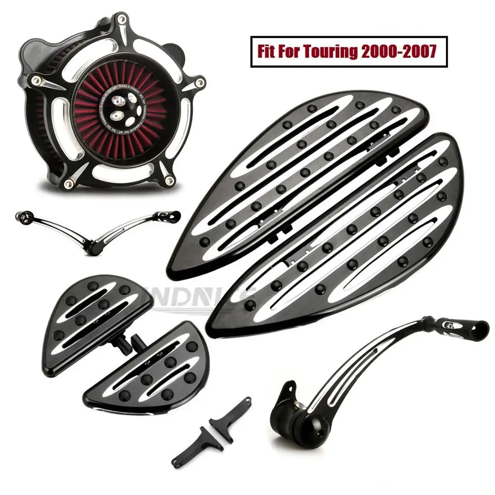 Black F+R Floorboards Shifter Brake Arm levers Air Cleaner filter Fit For harley 2006-2007 Touring street glide FLHX
Black F+R Floorboards Shifter Brake Arm levers Air Cleaner filter Fit For harley 2006-2007 Touring street glide FLHX