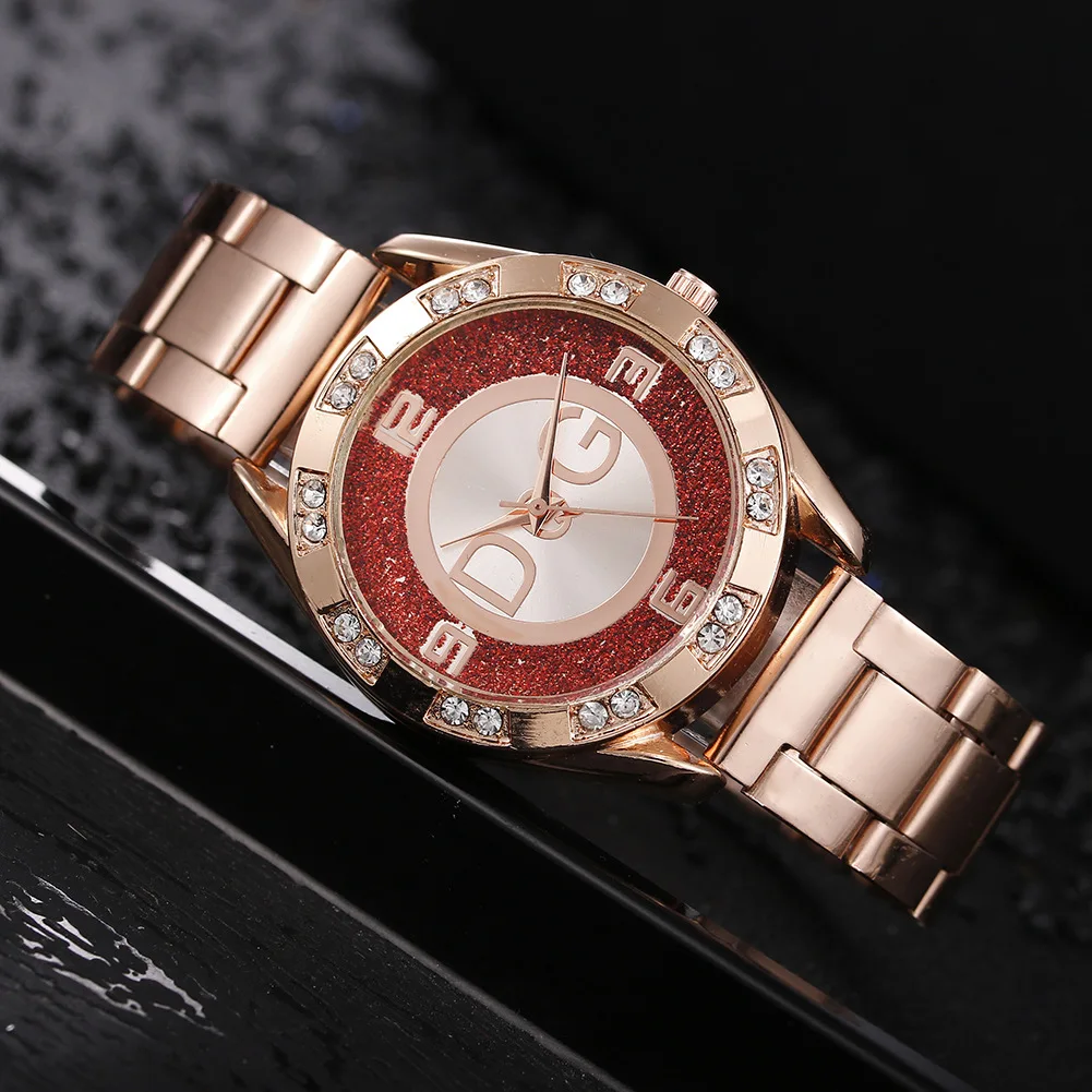 American top luxury brand DQG authorized trend fashion big standard frosted ladies watch casual couple diamond-studded watch
American top luxury brand DQG authorized trend fashion big standard frosted ladies watch casual couple diamond-studded watch