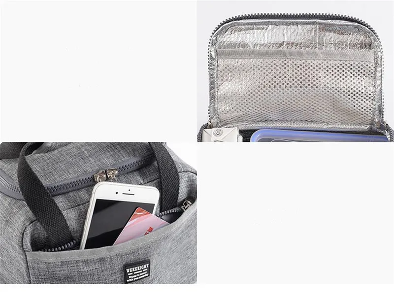 Solid Portable Lunch Bag Thermal Insulated Lunch Box Tote Cooler Handbag Bento Pouch Dinner Container School Food Storage Bags
Solid Portable Lunch Bag Thermal Insulated Lunch Box Tote Cooler Handbag Bento Pouch Dinner Container School Food Storage Bags
