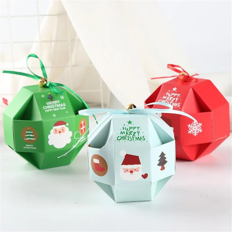 20Pcs/Lot Jewelry Boxes And Packaging Candy Box Wedding Gift Santa Claus With Ribbon Bell Birthday Christmas Decorations Present
20Pcs/Lot Jewelry Boxes And Packaging Candy Box Wedding Gift Santa Claus With Ribbon Bell Birthday Christmas Decorations Present