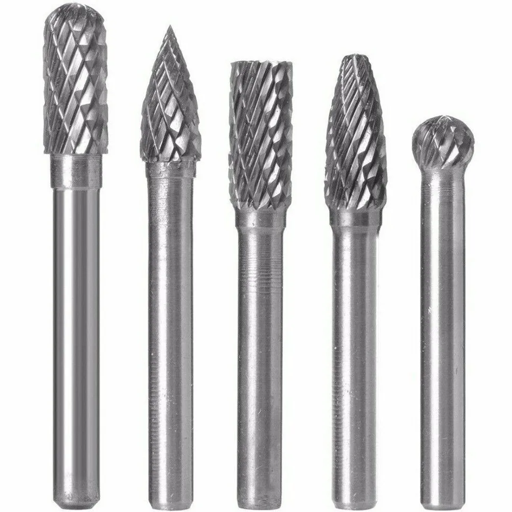 5 Pcs 6mm Handle Tungsten Carbide Rotary Point Burr Cutter Rotary File Engraving Cutting Head Corn End Mill CNC Cutter
5 Pcs 6mm Handle Tungsten Carbide Rotary Point Burr Cutter Rotary File Engraving Cutting Head Corn End Mill CNC Cutter